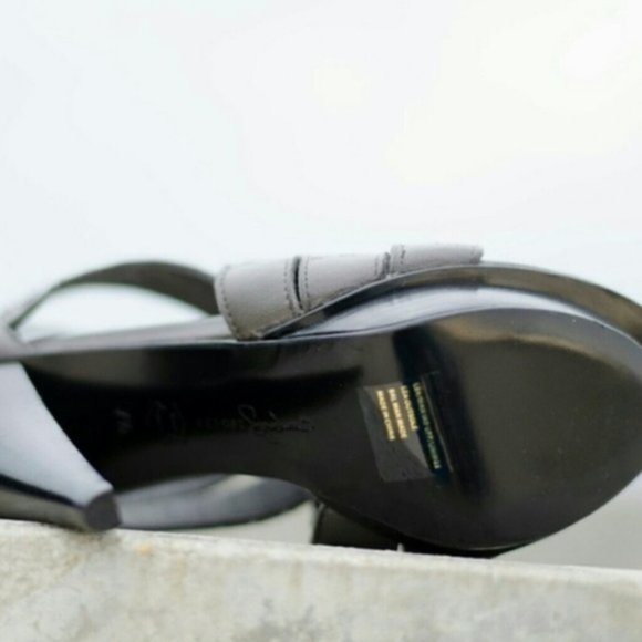 NEW Report Signature Sz 7.5 7 Leather High Heels - Picture 5 of 5